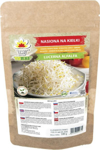 Nasiona na kiełki - Lucerna Alfalfa 100 g