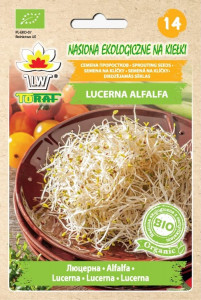 Kiełki BIO Organic - lucerna Alfalfa